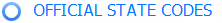OFFICIAL STATE CODES